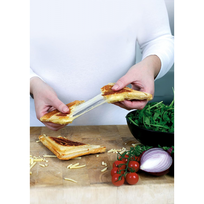 Kenwood Sandwich Maker 3 In 1 Sandwich Grill/Griddle Waffle Dual Plate Press For Toasties Easy To Use &Amp; Clean Non-Stick Plates Compact Size Bread Toaster Smm01.A0Bk 9 Kenwood Sandwich Maker 3 In 1 Sandwich Grill/Griddle Waffle Dual Plate Press For Toasties Easy To Use &Amp; Clean Non-Stick Plates Compact Size Bread Toaster Smm01.A0Bk
