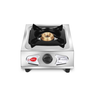 Pigeon Gas Cooker 1 Burner Stainless Steel Gas Stove Manual Ignition Heat resistant knobs Rust-proof Classic