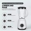 Nikai Blender 1.5L 450W 2 in 1 Unbreakable PC Jar 3 Speeds Stainless Blades Easy To Clean Detachable Parts Perfect for Blending and Grinding - NB2511AX