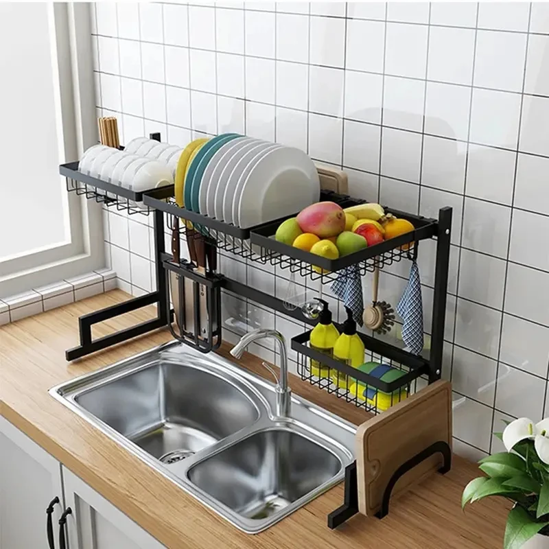 Nadstar Dish Rack Stainless Steel Kitchen Drying Rack Extendable Over The Sink Hp93-093 15 Nadstar Dish Rack Stainless Steel Kitchen Drying Rack Extendable Over The Sink Hp93-093