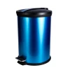 Nadstar Dustbin Pedal Steel 20 Liter Blue B09-20LP Offer Product with Dent