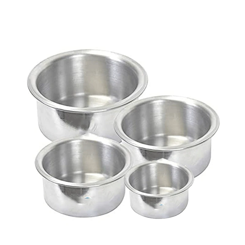 Nadstar Aluminium Sufuria 4Pcs No Lid 24-25-26-27 1 Nadstar Aluminium Sufuria 4Pcs No Lid 24-25-26-27