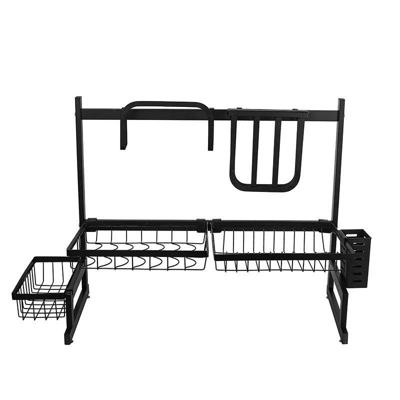 Nadstar Dish Rack Stainless Steel Kitchen Drying Rack Extendable Over The Sink Hp93-093 3 Nadstar Dish Rack Stainless Steel Kitchen Drying Rack Extendable Over The Sink Hp93-093
