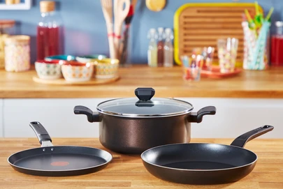 Tefal Easy Cook Frypan 30Cm Titanium Non Stick Thermo Signal 100% Safe Cooking Pan Suitable For All Heat Sources Except Induction B5540702 13 Tefal Easy Cook Frypan 30Cm Titanium Non Stick Thermo Signal 100% Safe Cooking Pan Suitable For All Heat Sources Except Induction B5540702