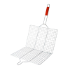 Nadstar BBQ Grill 27 x 27 With Chromium Plating Non Stick Teflon Surface HP17-029X/M05816