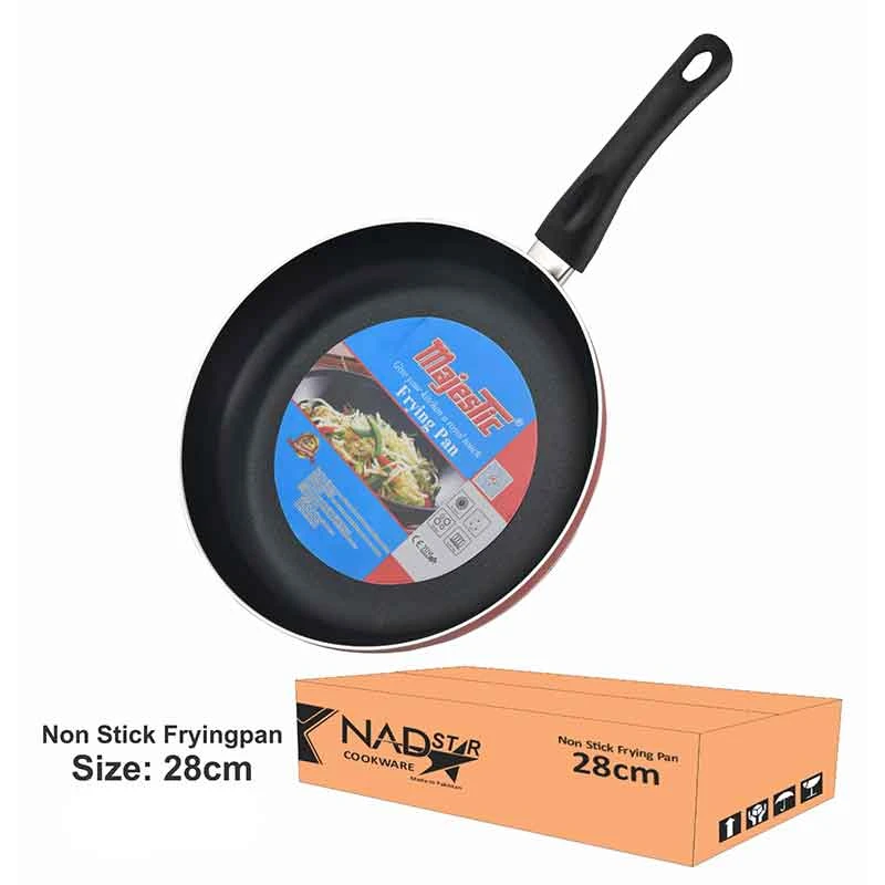 Nadstar Frypan 28Cm Nonstick Interior For Low Fat Healthy Cooking Stainless Steel Fitting Extra Heavy Ceramic Gas Electric &Amp; Hob Fp28 2 Nadstar Frypan 28Cm Nonstick Interior For Low Fat Healthy Cooking Stainless Steel Fitting Extra Heavy Ceramic Gas Electric &Amp; Hob Fp28