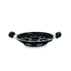 Pigeon Kitumbua 7 Hole Wondercast Aluminium 7 Rounds Panniyarkal Pan (Black)