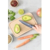 Tefal Fresh Kitchen Chef Knife With Cover 15cm Titanium Non Stick Coating Ideal For Slicing & Chopping All Types of Food High Performance Stainless Steel K1220304