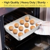 Nadstar Aluminium Square Tray 12" Cake Moulds Rectangle Baking Tray Deep Oven Pan for Lasagna Brownie Pizza Heavy Duty Anti-Rust Easy Clean No16