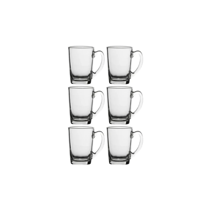 Luminarc Glass Mug 6Pcs Lum Cafe 32Cl N5611 6 Luminarc Glass Mug 6Pcs Lum Cafe 32Cl N5611