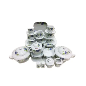 Yaspeco Dinner Set Square 60pc 1st S0091