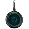 Tefal Easy Cook Frypan 28cm Titanium Non Stick Thermo Signal 100% Safe Cooking Pan Suitable for All Heat Sources Except Induction B5540602
