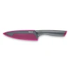 Tefal Fresh Kitchen Chef Knife With Cover 15cm Titanium Non Stick Coating Ideal For Slicing & Chopping All Types of Food High Performance Stainless Steel K1220304