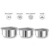 Nadstar Aluminum Sufuria 12Pcs With Lid 12-23 Cookware Set Tope Cooking Pot With Lid and Handle for Commercial Use - Kitchen Heavy Duty Half Polished