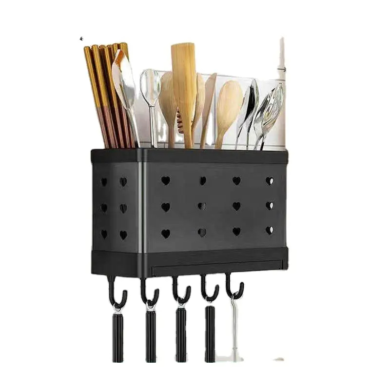 Nadstar Cutlery Set Holder Rack For Kitchen &Amp; Home Kitchen Wall Mount Hp12-200 1 Nadstar Cutlery Set Holder Rack For Kitchen &Amp; Home Kitchen Wall Mount Hp12-200