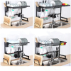 Nadstar Dish Rack Stainless Steel Kitchen Drying Rack Extendable Over The Sink HP93-093
