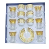 Nadstar Espresso Cup & Saucer Cawa Cup Golden Print 60ML 715-18