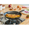 Tefal Easy Cook Frypan 28cm Titanium Non Stick Thermo Signal 100% Safe Cooking Pan Suitable for All Heat Sources Except Induction B5540602