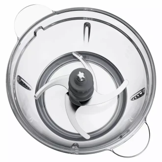 Kenwood Chopper 500W Electric Food Chopper With 600ML Bowl Quad Blade System Stainless Steel Control System Ice Chopper Glass Bowl CHP62.400SI