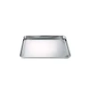 Nadstar Aluminium Square Tray 8.5" Cake Moulds Rectangle Baking Tray Deep Oven Pan for Lasagna Brownie Pizza Heavy Duty Anti-Rust Easy Clean NO12