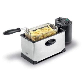 Kenwood Deep Fryer 3L 2000W with View Window and Stainless Steel Lid for Home Kitchen DFM50.000SS