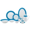 Nadstar Dinner Set 47pcs Porcelain Dark Blue RSPD003