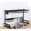Nadstar Dish Rack Stainless Steel Kitchen Drying Rack Extendable Over The Sink HP93-093
