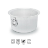 Nadstar Aluminium Sufuria 3pcs with Lid & Handle 50L 55L 65L Cookware Set Tope Cooking Pot for Commercial Use - Gauge 8 Kitchen Heavy Duty Tapela