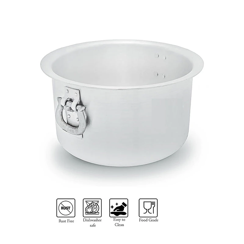 Nadstar Aluminium Sufuria 5Pcs With Lid &Amp; Handle 55L 65L 75L 85L 100L Cookware Set Tope Cooking Pot For Commercial Use - Gauge 7 Kitchen Heavy Duty Tapela 5 Nadstar Aluminium Sufuria 5Pcs With Lid &Amp; Handle 55L 65L 75L 85L 100L Cookware Set Tope Cooking Pot For Commercial Use - Gauge 7 Kitchen Heavy Duty Tapela