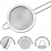 Nadstar Strainer Stainless Steel 14 CM Multipurpose Kitchen Tea Strainer 2023004
