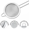 Nadstar Strainer Stainless Steel 14 CM Multipurpose Kitchen Tea Strainer 2023004