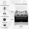 Nikai Cooker 90x60 Full Gas Oven Cooking Range 5 Gas Burner With Double Glass Oven Door Button Ignition Hobs And Oven U9063FS