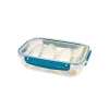 Dunya Plastic Container Rectangle 975ml Master Rectangle 30843