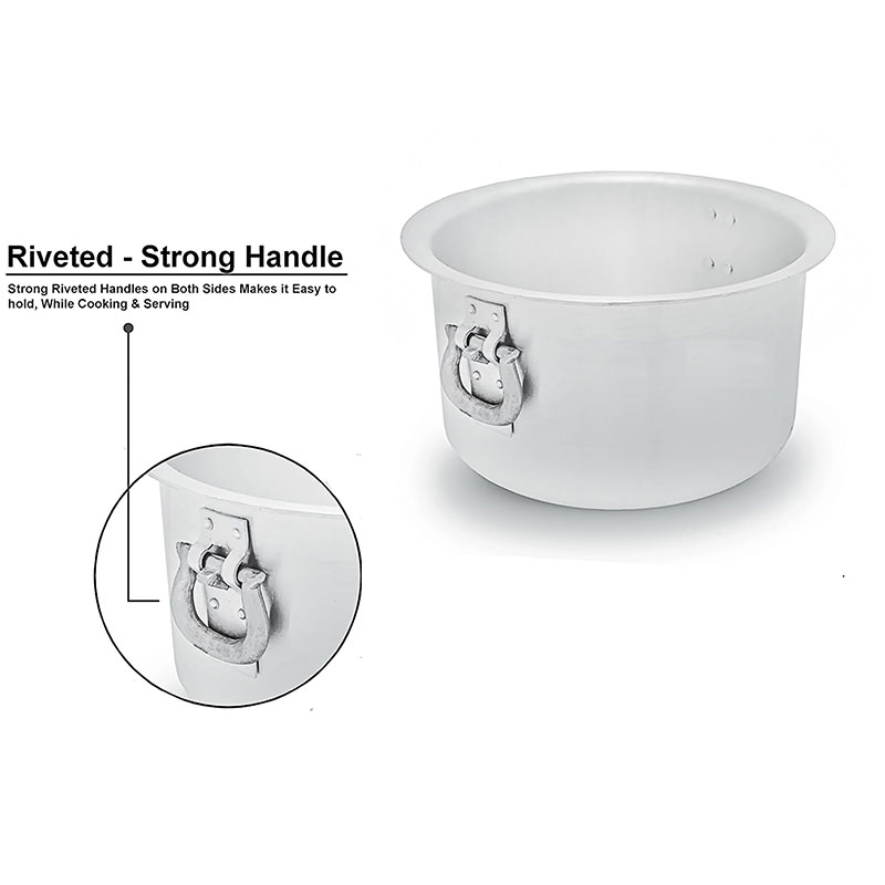 Nadstar Aluminium Sufuria 480L With Lid &Amp; Handle 59Kg Gauge 5G 5.40Mm Aluminium Tapela Patila With Handles Commercial Tope No.84 4 Nadstar Aluminium Sufuria 480L With Lid &Amp; Handle 59Kg Gauge 5G 5.40Mm Aluminium Tapela Patila With Handles Commercial Tope No.84