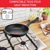 Tefal Super Cook Cookware Set 12PCS Non Stick Thermo Signal 100% Safe Aluminium Frying Pan & Cooking Pot Kitchen Utensil Set B459SC84