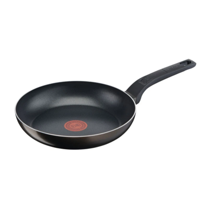 Tefal Easy Cook Frypan 28Cm Titanium Non Stick Thermo Signal 100% Safe Cooking Pan Suitable For All Heat Sources Except Induction B5540602 1 Tefal Easy Cook Frypan 28Cm Titanium Non Stick Thermo Signal 100% Safe Cooking Pan Suitable For All Heat Sources Except Induction B5540602