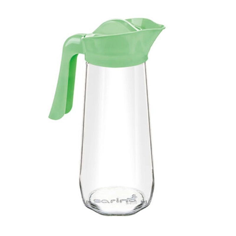 Sarina Glass Prism Jug 1.6L 1600Ml S129 1 Sarina Glass Prism Jug 1.6L 1600Ml S129