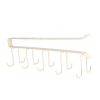 Nadstar Dish Rack 5 Hooks Hanging Cup & Utensil Holder Closet Shelf With Hanger HP93-061