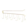 Nadstar Dish Rack 5 Hooks Hanging Cup & Utensil Holder Closet Shelf With Hanger HP93-061