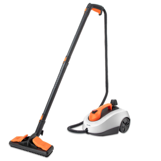 Decakila Steam Cleaner 5.0 Bar High-Pressure Steam 1.8L Tank 110°C High-Temperature for Home Use Car Carpets Floor with Stainless Steel Inner Pot 1800W KEEN017W