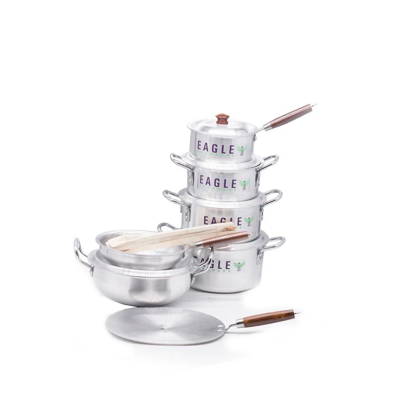 Nadstar Aluminium Casserole Eagle Gift Set 15Pcs 1 Nadstar Aluminium Casserole Eagle Gift Set 15Pcs
