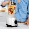 Nikai Blender 1.5L 450W 2 in 1 Unbreakable PC Jar 3 Speeds Stainless Blades Easy To Clean Detachable Parts Perfect for Blending and Grinding - NB2511AX