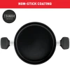 Tefal Super Cook Stew Pot 22cm + Lid Non Stick Thermo Signal 100% Safe Stew Pan Black Aluminium B4594584