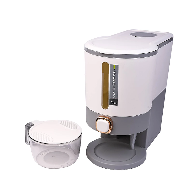 Nadstar Rice Bucket 5Kg Food Grain Storage Container Large Capacity Storage Box 950-2021-5 7 Nadstar Rice Bucket 5Kg Food Grain Storage Container Large Capacity Storage Box 950-2021-5