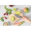 Tefal Fresh Kitchen Chef Knife With Cover 15cm Titanium Non Stick Coating Ideal For Slicing & Chopping All Types of Food High Performance Stainless Steel K1220304