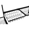 Nadstar Dish Rack Stainless Steel Kitchen Drying Rack Extendable Over The Sink HP93-093
