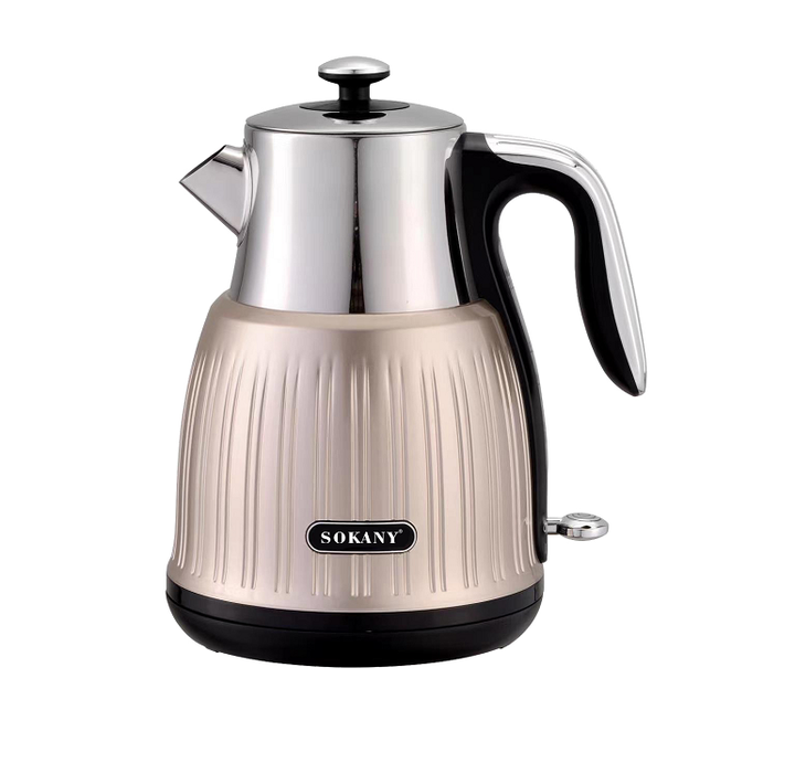 Sokany Smart Teapot Kettle 1.6L 360° Rotational Base With Thermal Insulation 3000W Sk-Sh-1055 1 Sokany Smart Teapot Kettle 1.6L 360° Rotational Base With Thermal Insulation 3000W Sk-Sh-1055