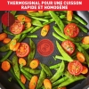 Tefal Dark Stone Cookware Set 11PCS Non Stick Thermo Signal 100% Safe Stewpots 22/24 CM + Lids Saucepan 18 CM Frypan 28 CM Wokpan 28 CM Spoon Ladle B491SB85