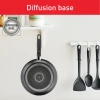 Tefal Dark Stone Cookware Set 11PCS Non Stick Thermo Signal 100% Safe Stewpots 22/24 CM + Lids Saucepan 18 CM Frypan 28 CM Wokpan 28 CM Spoon Ladle B491SB85