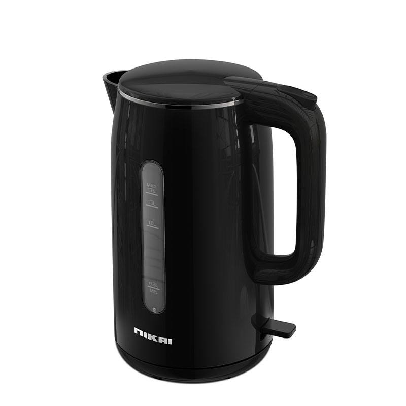 Nikai Kettle 1.7L 2200W Double Layer Stainless Steel Auto Shut Boil Dry Protection Matte Finish Indicator Light Nk820T2 - Black 2 Nikai Kettle 1.7L 2200W Double Layer Stainless Steel Auto Shut Boil Dry Protection Matte Finish Indicator Light Nk820T2 - Black